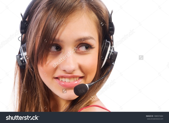 stock-photo-woman-with-a-headset-attractive-woman-with-headset-smiling-188057684