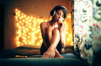 women-model-brunette-headphones-nude-closed-eyes-1132015-wallhere.com