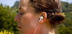 Woman with earphone 635089a
