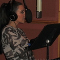 kim kardashian last day music song recording studio 022511 4