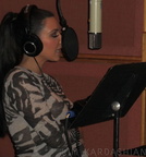 kim kardashian last day music song recording studio 022511 4