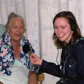 patient patricia vineall with natalie