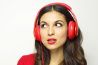 Woman With Headphones