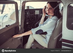 depositphotos 167252110-stock-photo-woman-and-aircraft
