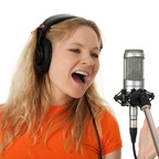 girl singing
