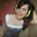 my big yellow headphones 6 by quite terriblystock