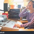 stock-photo-young-radio-host-wearing-headphones-using-sound-mixer-in-studio-323911370