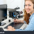 stock-photo-young-woman-designer-using-a-graphics-tablet-for-video-editing-790414837