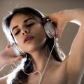 women-model-closed-eyes-headphones-wallpaper-preview