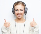 young-beautiful-woman-listening-music-headphones-over-white-background-89474668