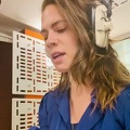 Hayley Atwell on Instagram- “Back in the recording studio, surfaces scrubbed and hands scoured, making no sense at all and bringing absolutely nothing to the genius of…” 2